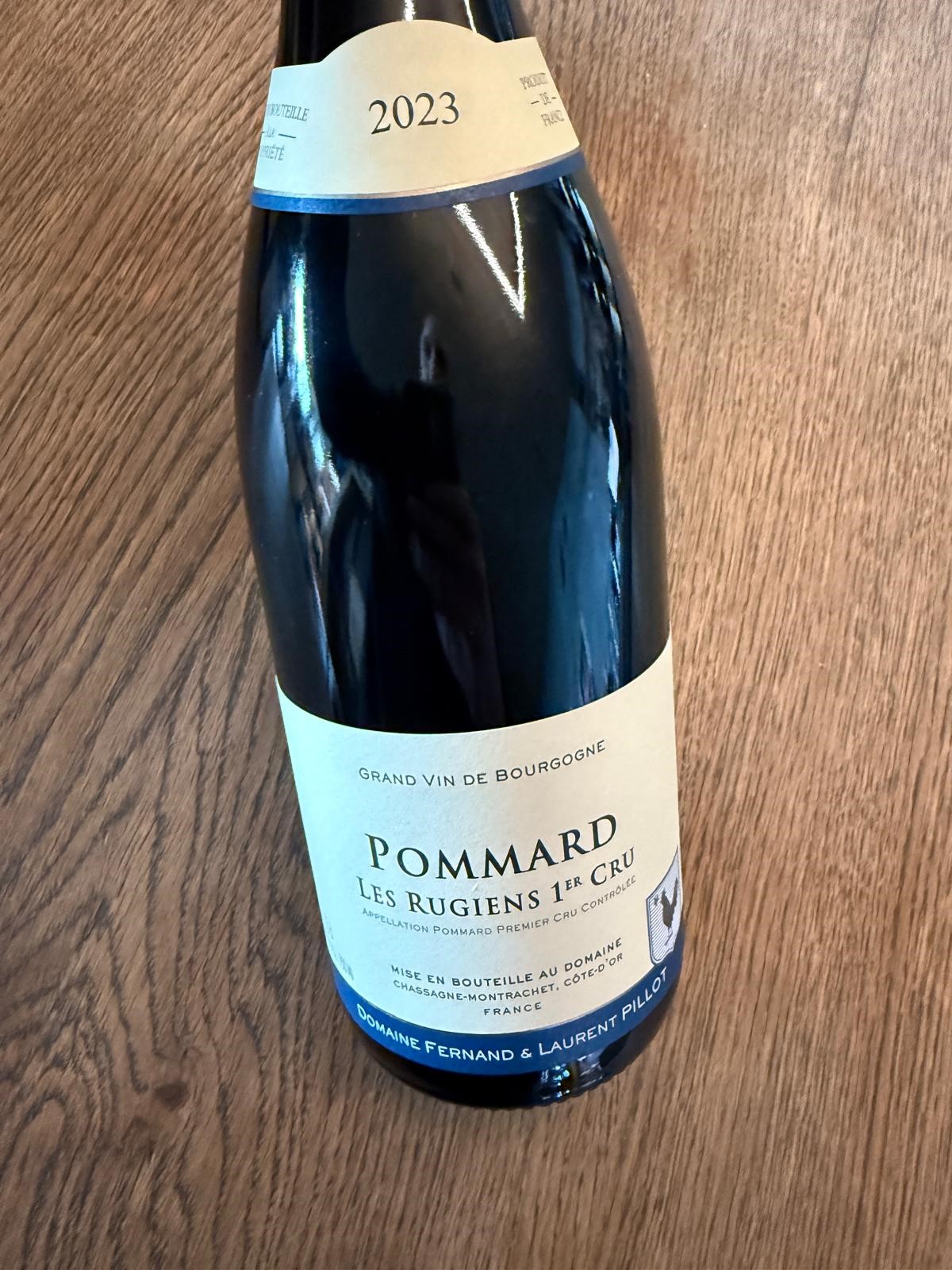 FERNAND ET LAURENT PILLOT POMMARD 1ER CRU RUGIENS AOC ROUGE 2023